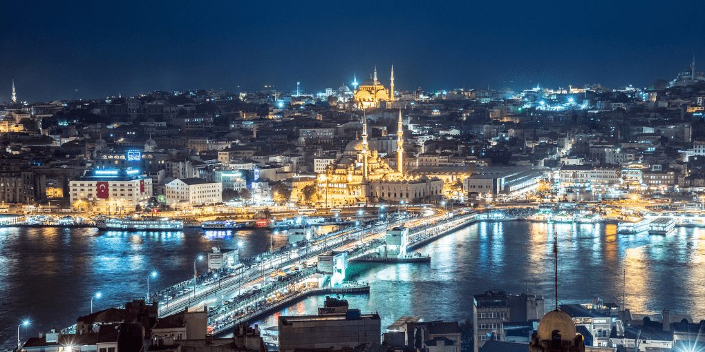 استانبول در شب