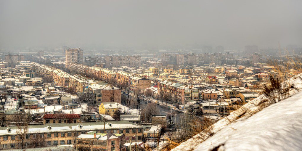 مناظر دیدنی ایروان در زمستان