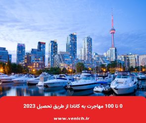 0 تا 100 مهاجرت به کانادا از طریق تحصیل 2023